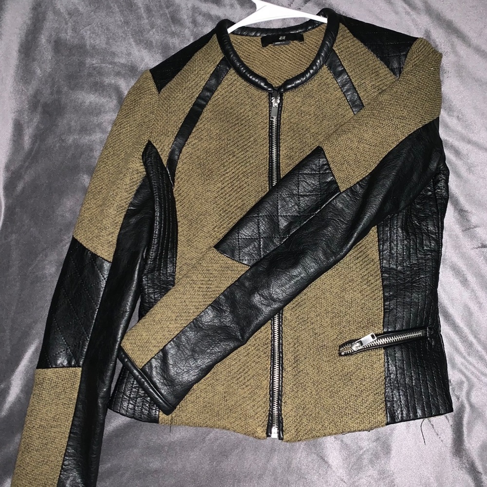 Olive green jacket